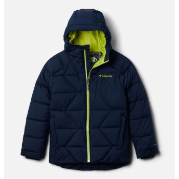 Columbia Jas Jongens, Winter Powder Quilted Donkerblauw, 63FENSMZI